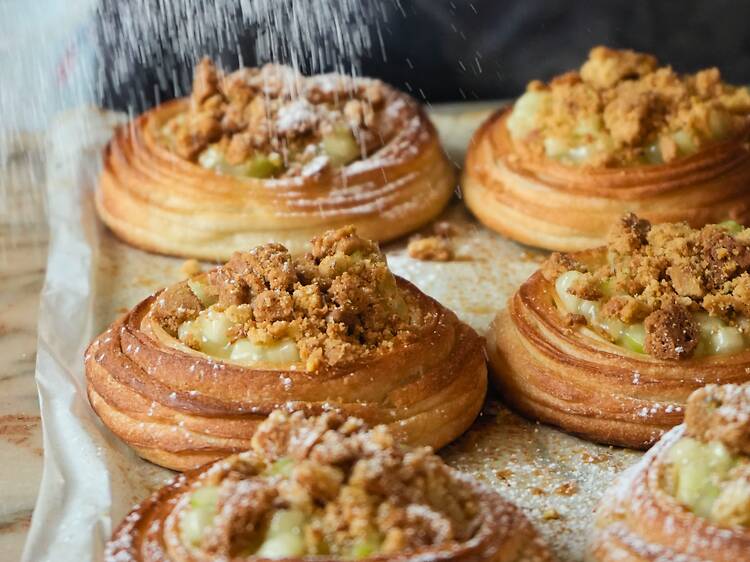 Crumble de maçã dinamarquês, Isco