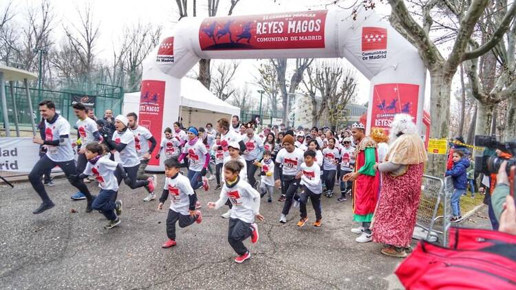Carrera de los Reyes Magos. Comunidad de Madrid