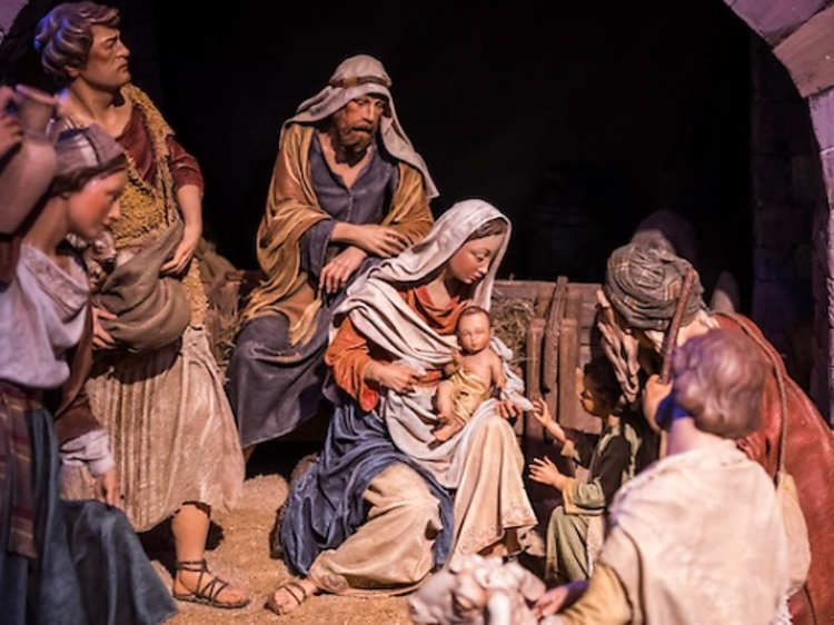 El monumental i muntanyenc pessebre de l’Ajuntament de Barcelona es pot visitar gratis El monumental i muntanyenc pessebre de l’Ajuntament de Barcelona es pot visitar gratis