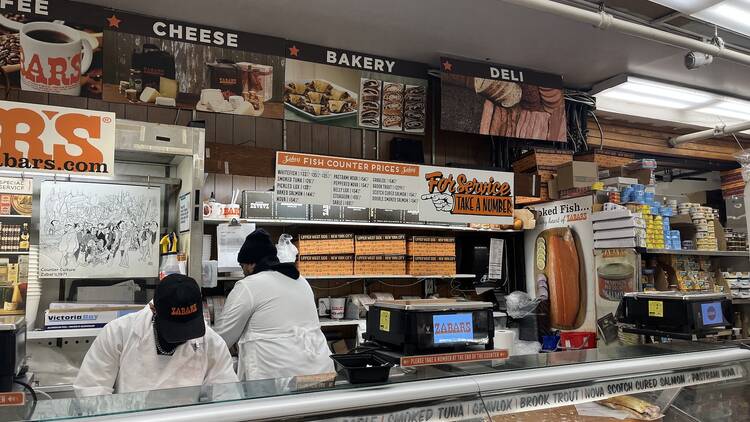 Zabar's Counter at Zabar's