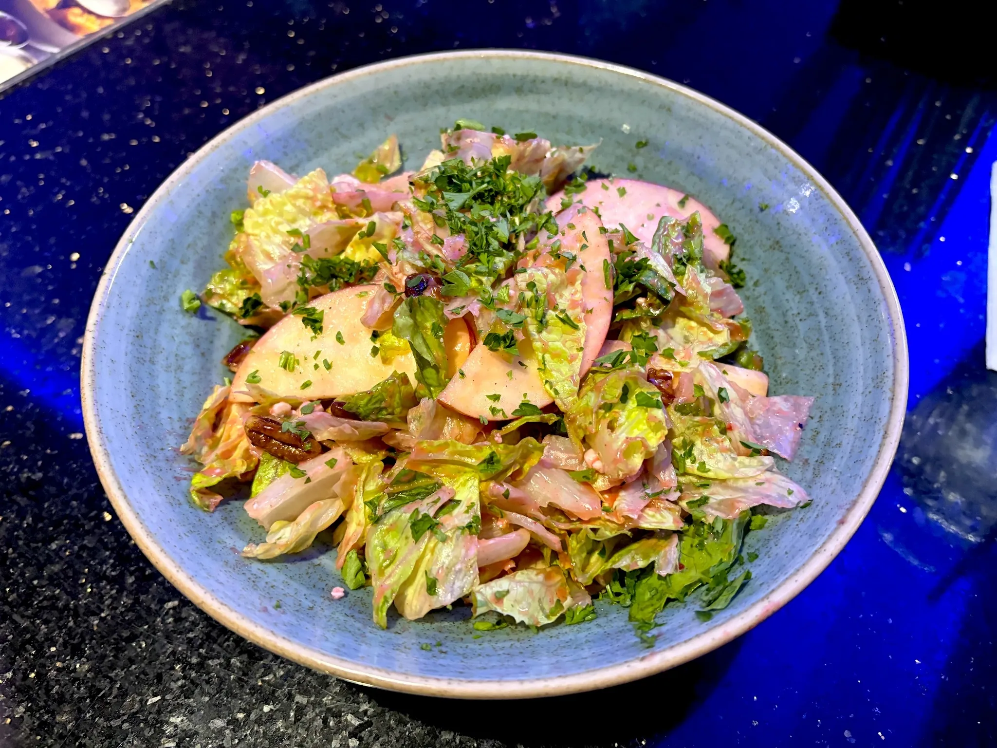 Crisp Apple Pecan Side Salad at Dave & Buster's