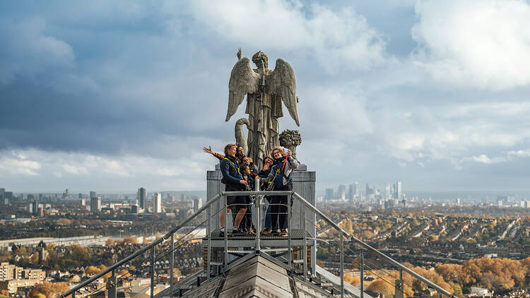 Admire the London skyline from Ally Pally’s new roof walk Admire the London skyline from Ally Pally’s new roof walk