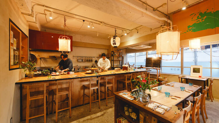 大地の実りを味わう。