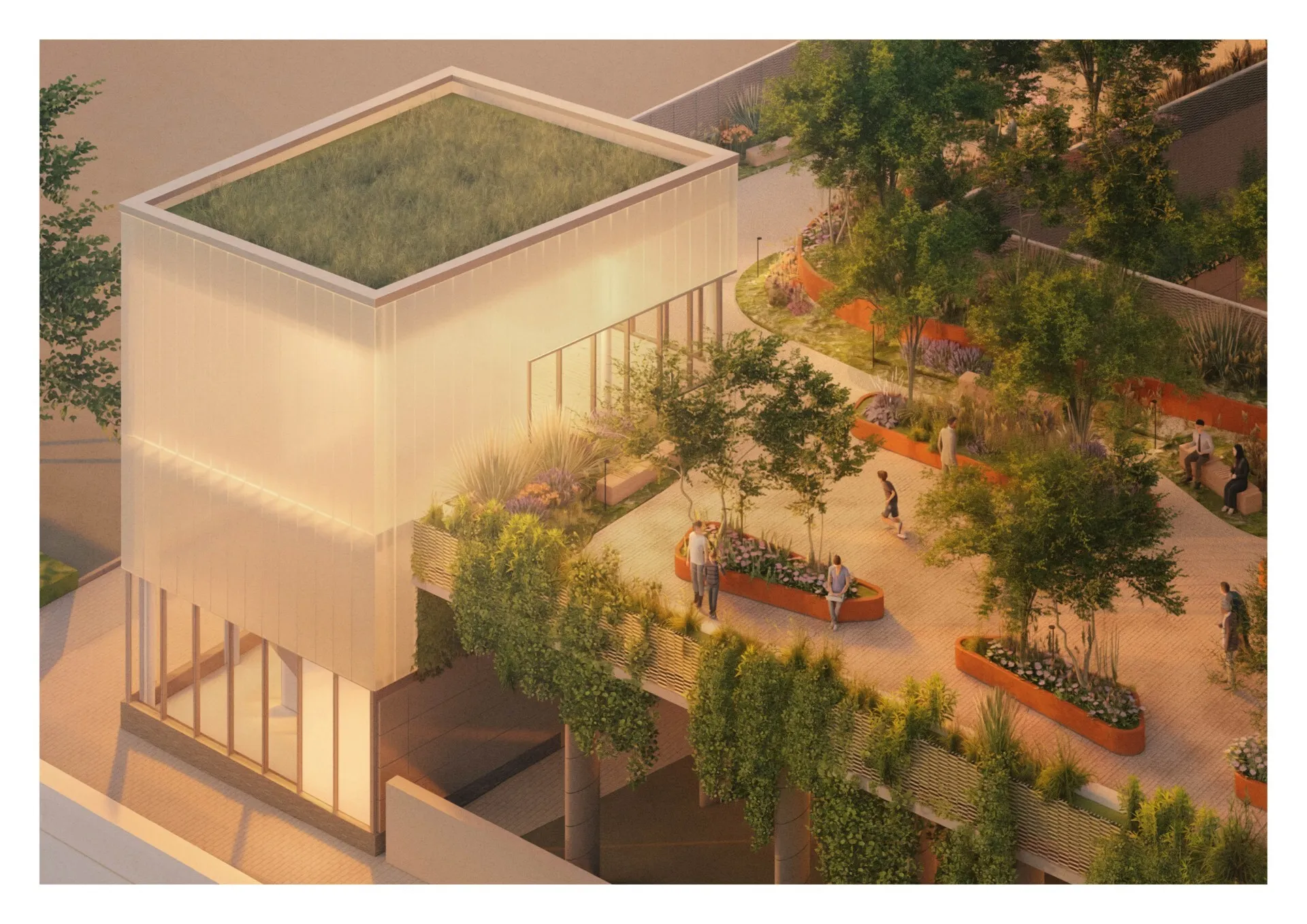 Baltic Centre for Contemporary Art garden extension