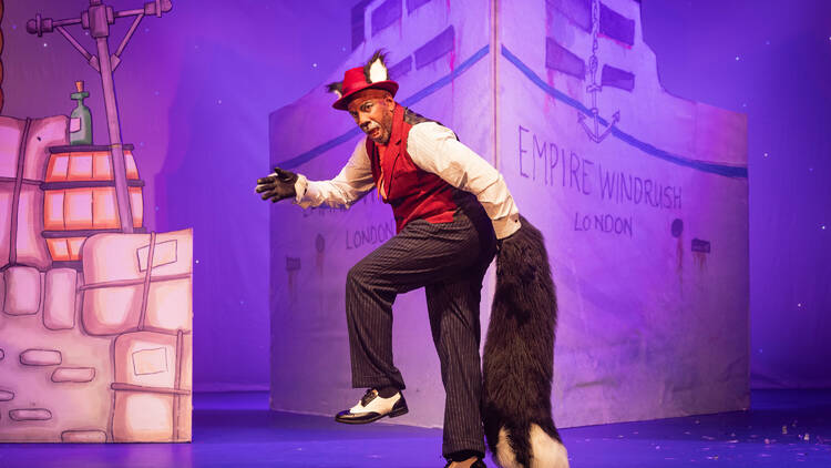 Dick Whittington and His Catford Cat, Catford Broadway, 2025 Dick Whittington and His Catford Cat, Catford Broadway, 2025