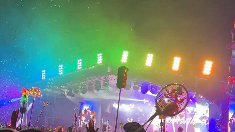 The stage at Meredith Music Festival 