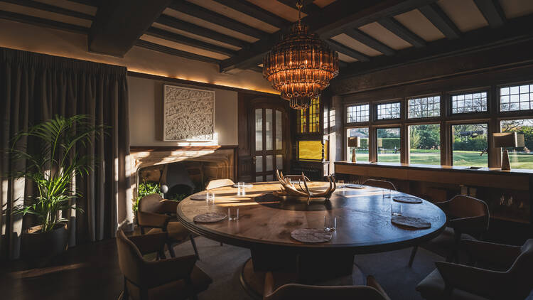 Atelier Hearth private dining room at Moor Hall Atelier Hearth private dining room at Moor Hall