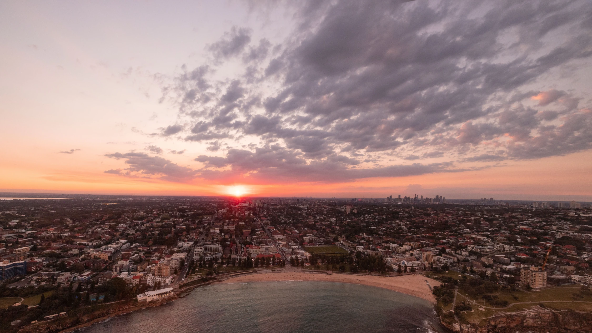 Coogee aerial view