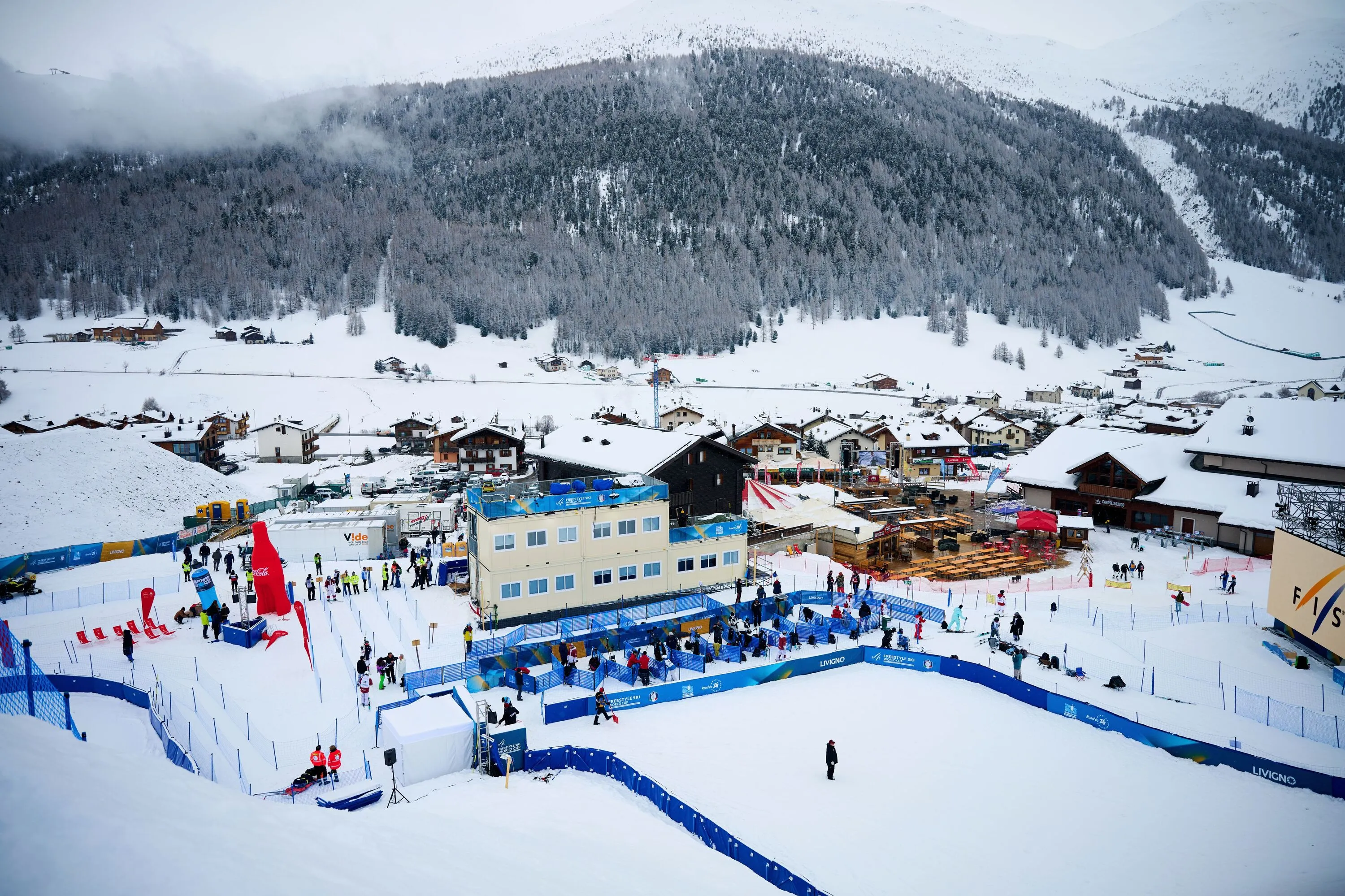 Ski village for Olympics