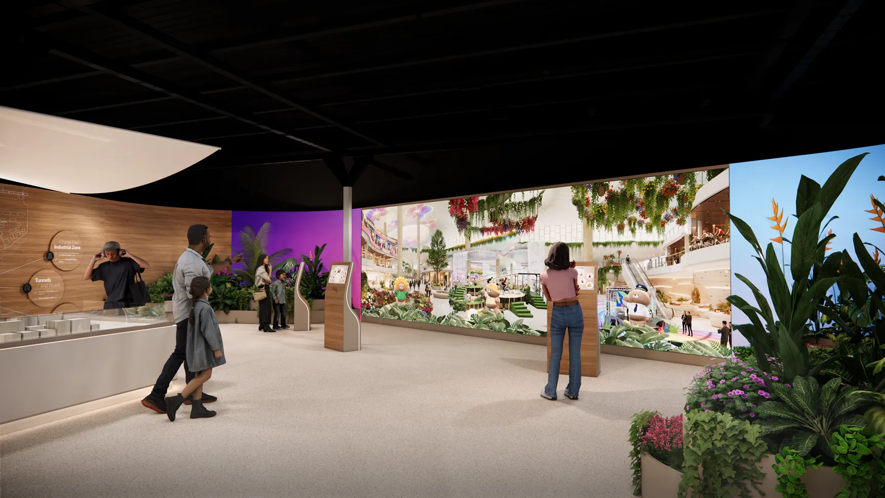 Changi Airport terminal 5 exhibition