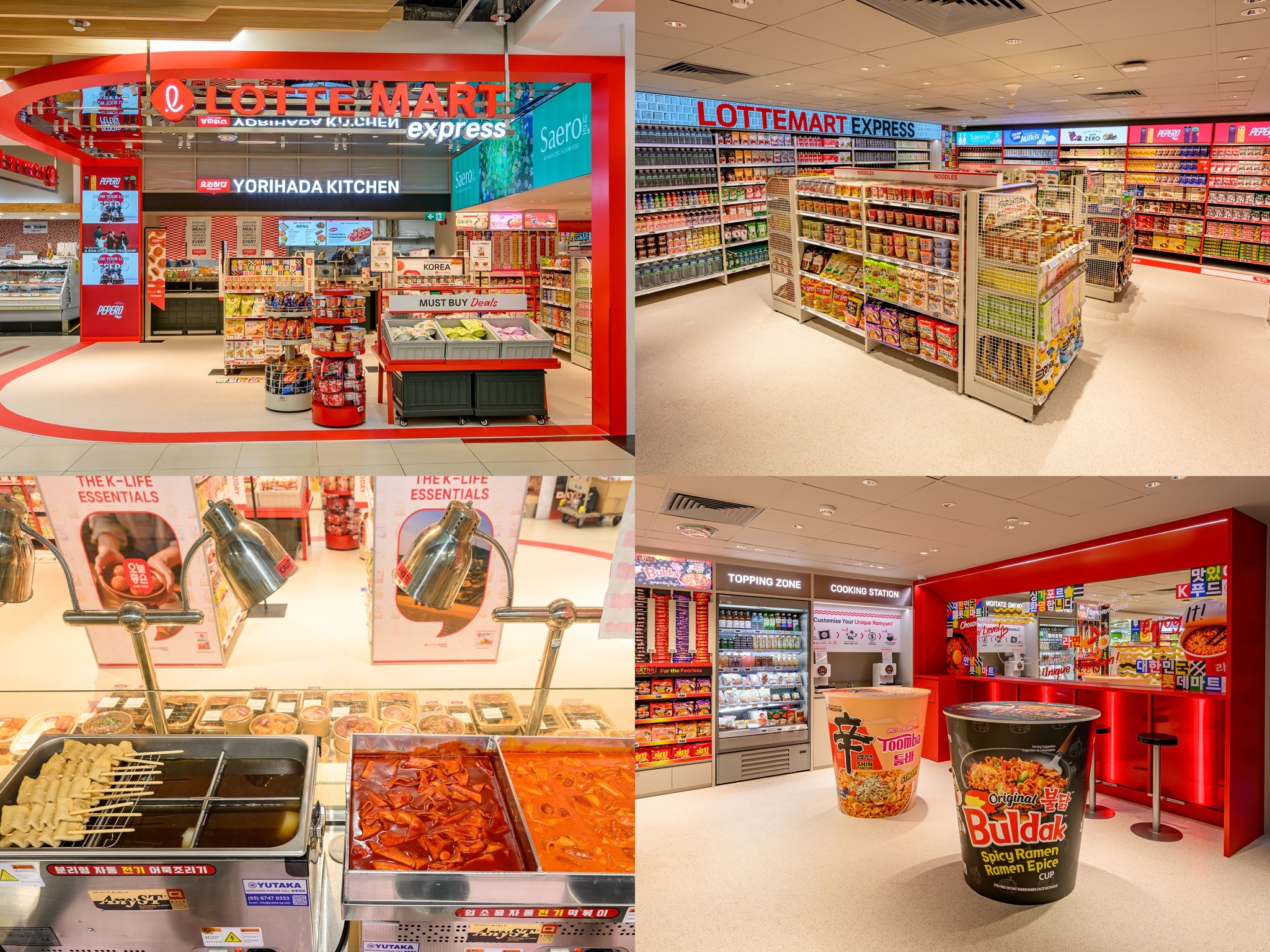 Singapore’s 2nd Lotte Mart Express opens at JEM: over 800 Korean products, street food, and interactive zones