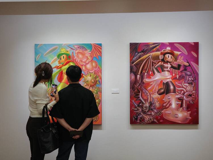 ผจญภัยในไดอารี่ฝันร้าย สวมหมวกกบต่อสู้กับเงามืด ในนิทรรศการ Art XP The 1st solo exhibition ผจญภัยในไดอารี่ฝันร้าย สวมหมวกกบต่อสู้กับเงามืด ในนิทรรศการ Art XP The 1st solo exhibition