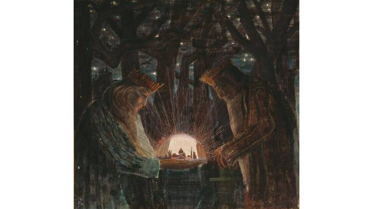 チュルリョーニス展 内なる星図