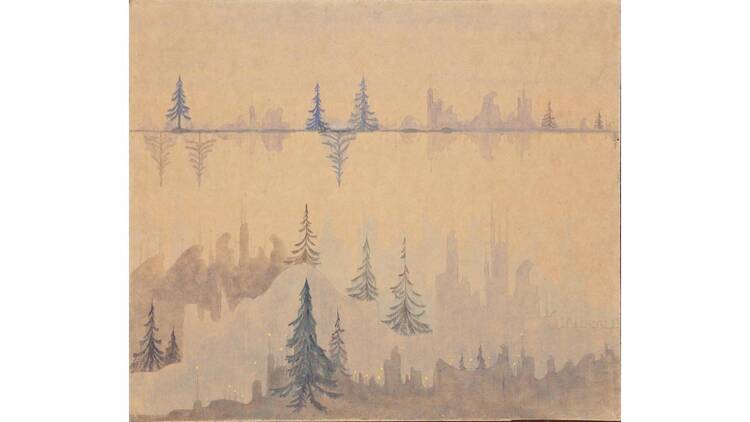 チュルリョーニス展 内なる星図