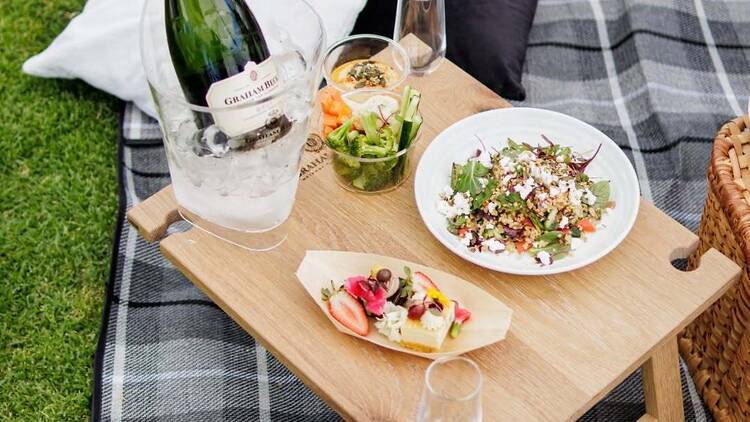 Sunday Society picnic at the Sun the Maslow Hotel 