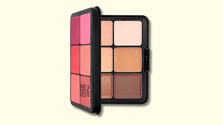 Paleta de base e blush em creme, Make Up For Ever Paleta de base e blush em creme, Make Up For Ever