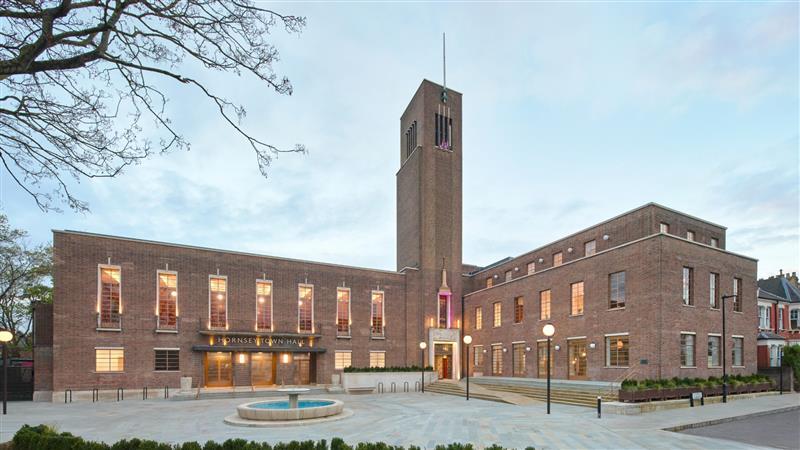 This north London town hall has reopened as an exciting cultural hub