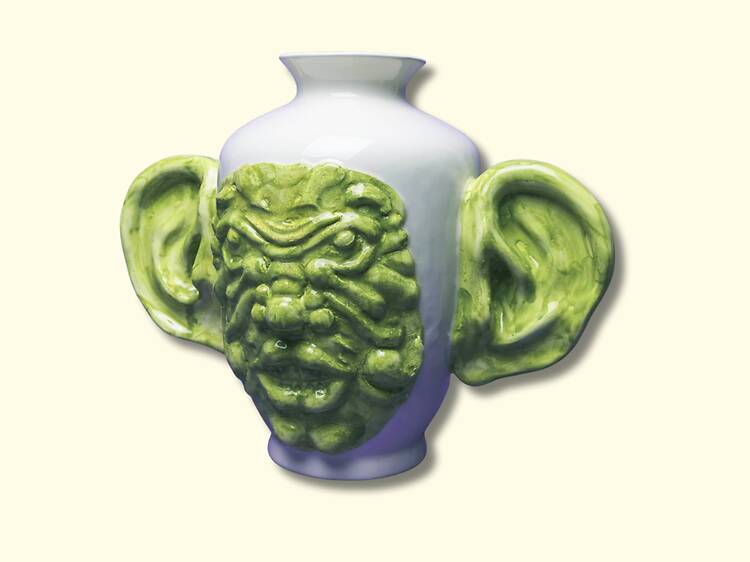 Jarra em cerâmica, Mazagran