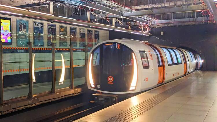 Glasgow Subway train Glasgow Subway train