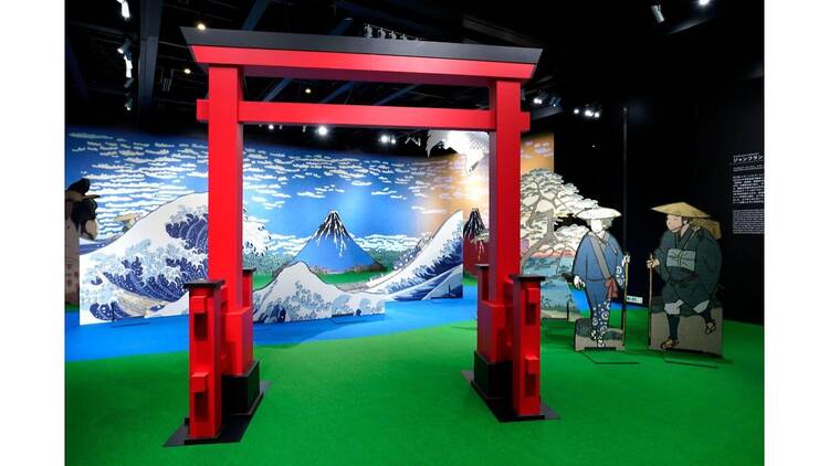 時を超えたジャポニズム 体感型デジタルアート劇場 浮世絵 RE:BORN 江戸の魂、覚醒する