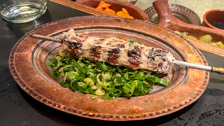 Zareh The chicken skewer at Zareh.