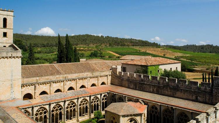 claustre del Reial Monestir de Santes Creus