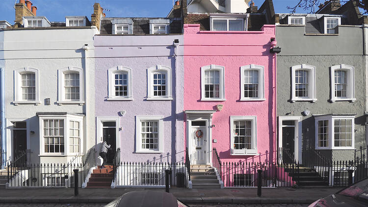 London townhouses in Chelsea London townhouses in Chelsea