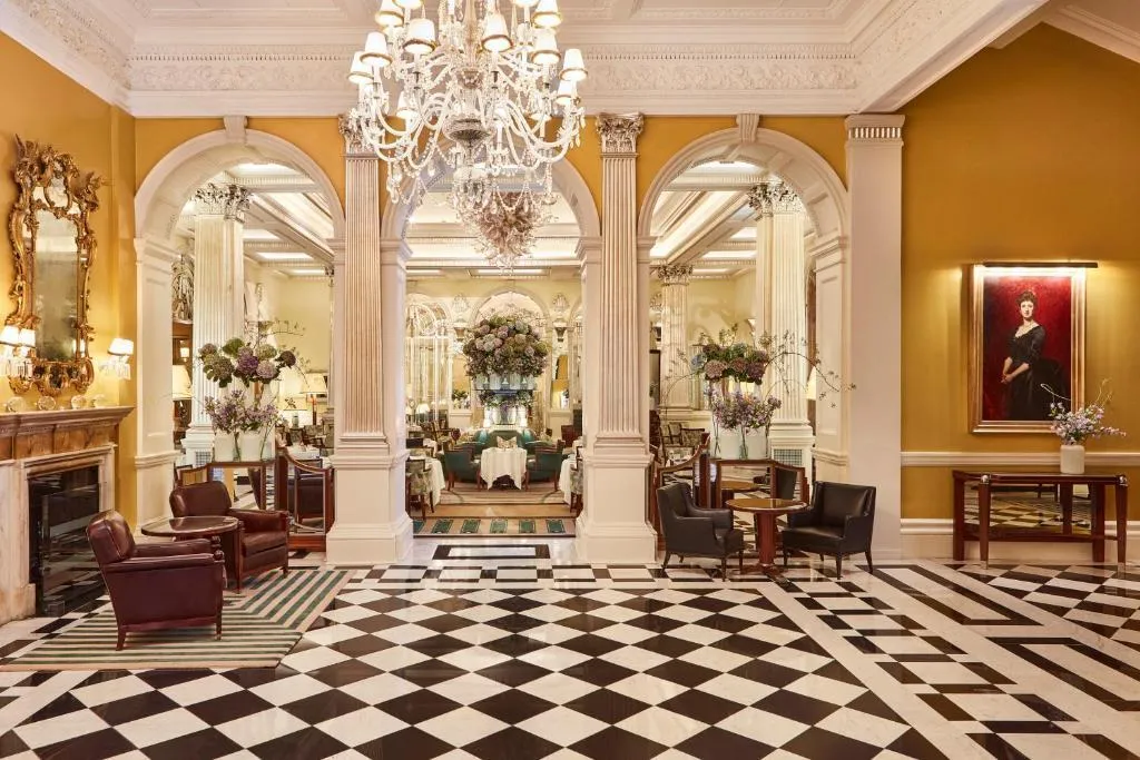 Claridge's foyer in London