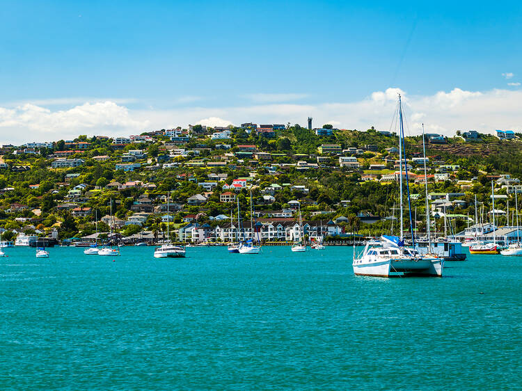 Knysna lagoon and harbor during a beautiful summer day 1368667292