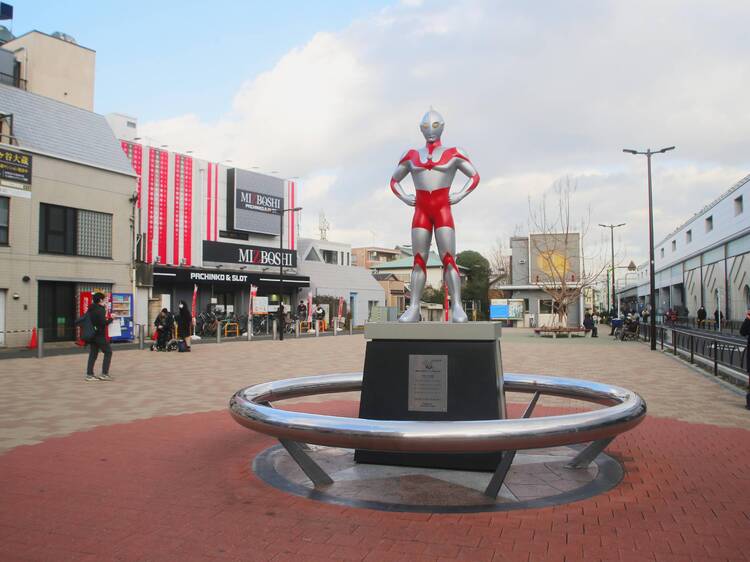 ウルトラマンが生まれた場所を歩く。