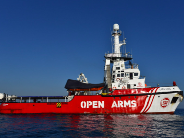 Open Arms obre a Barcelona les portes del seu vaixell insígnia, que ja ha rescatat 6.500 persones