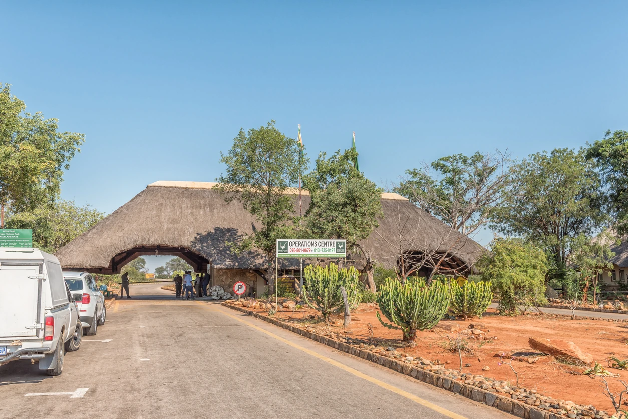 Malelane entrance gate to the Kruger National Park