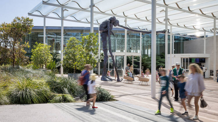 Naala Badu Entrance of AGNSW