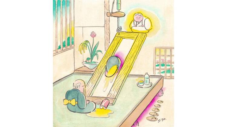 死後くん 個展『囲炉裏に囲まれて』（Surrounded by IRORI）