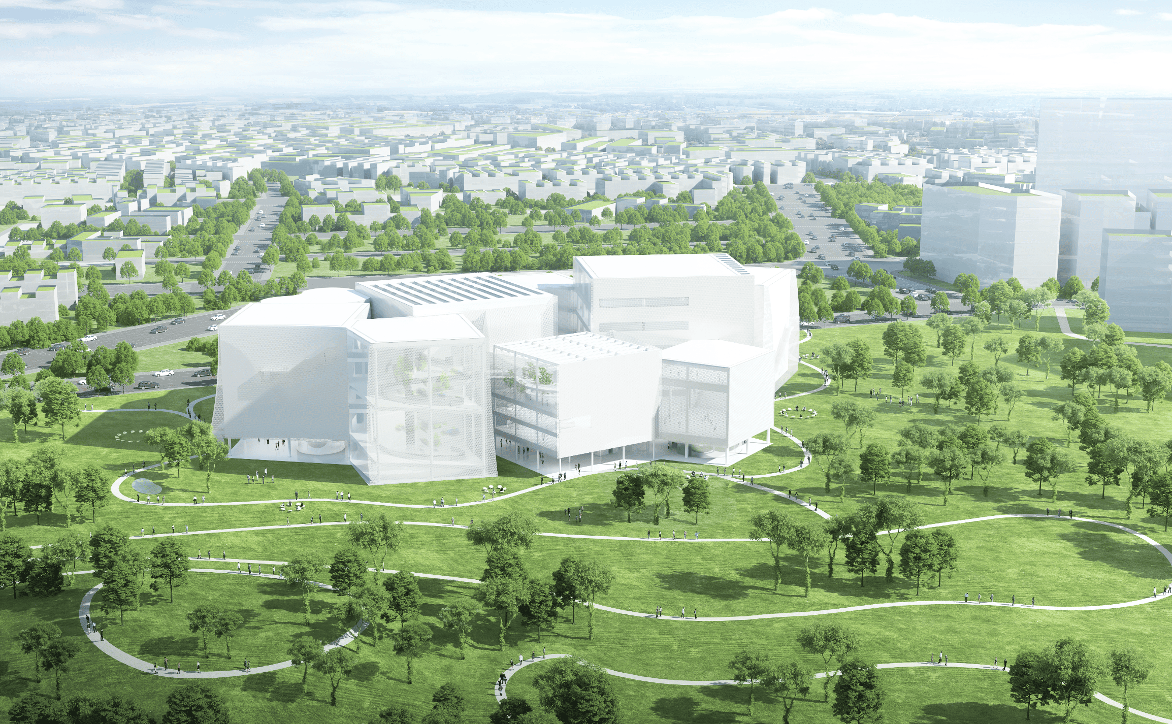 Taiwan’s newest culture hub blends an art museum and library within the sprawling Central Park