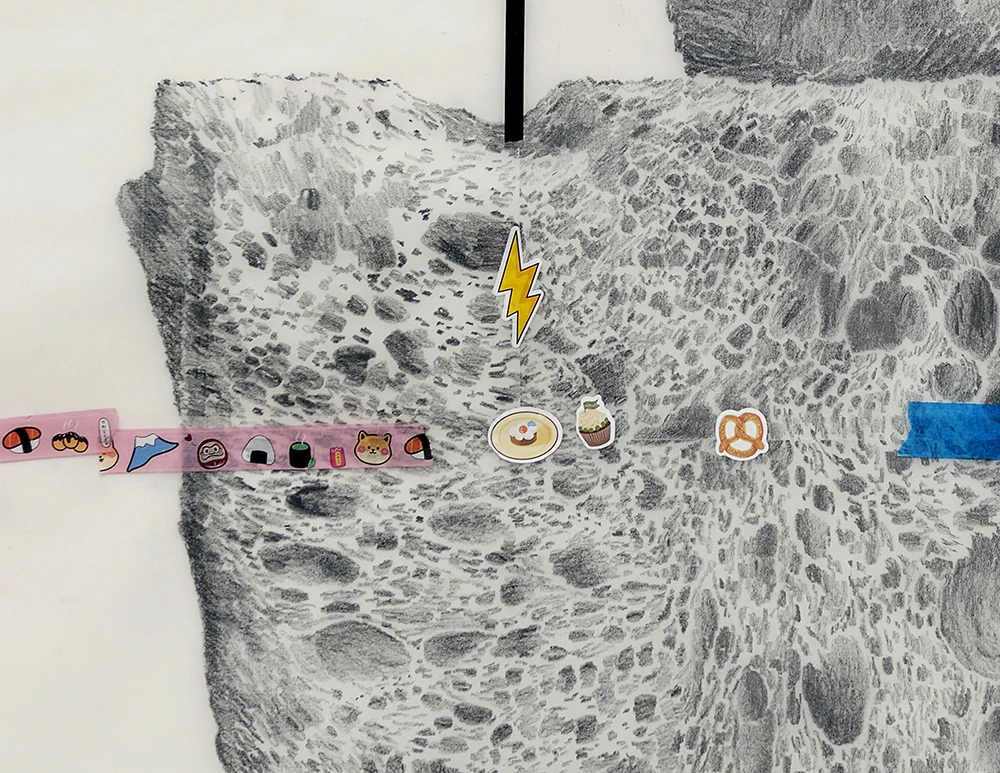 Ester Parteg&agrave;s. Detalle de "knead, penetrate, let go (lighting bolt pretzel)", 2024. Cortes&iacute;a Garth Greenan Gallery, NY. Fotograf&iacute;a Heather Rasmussen