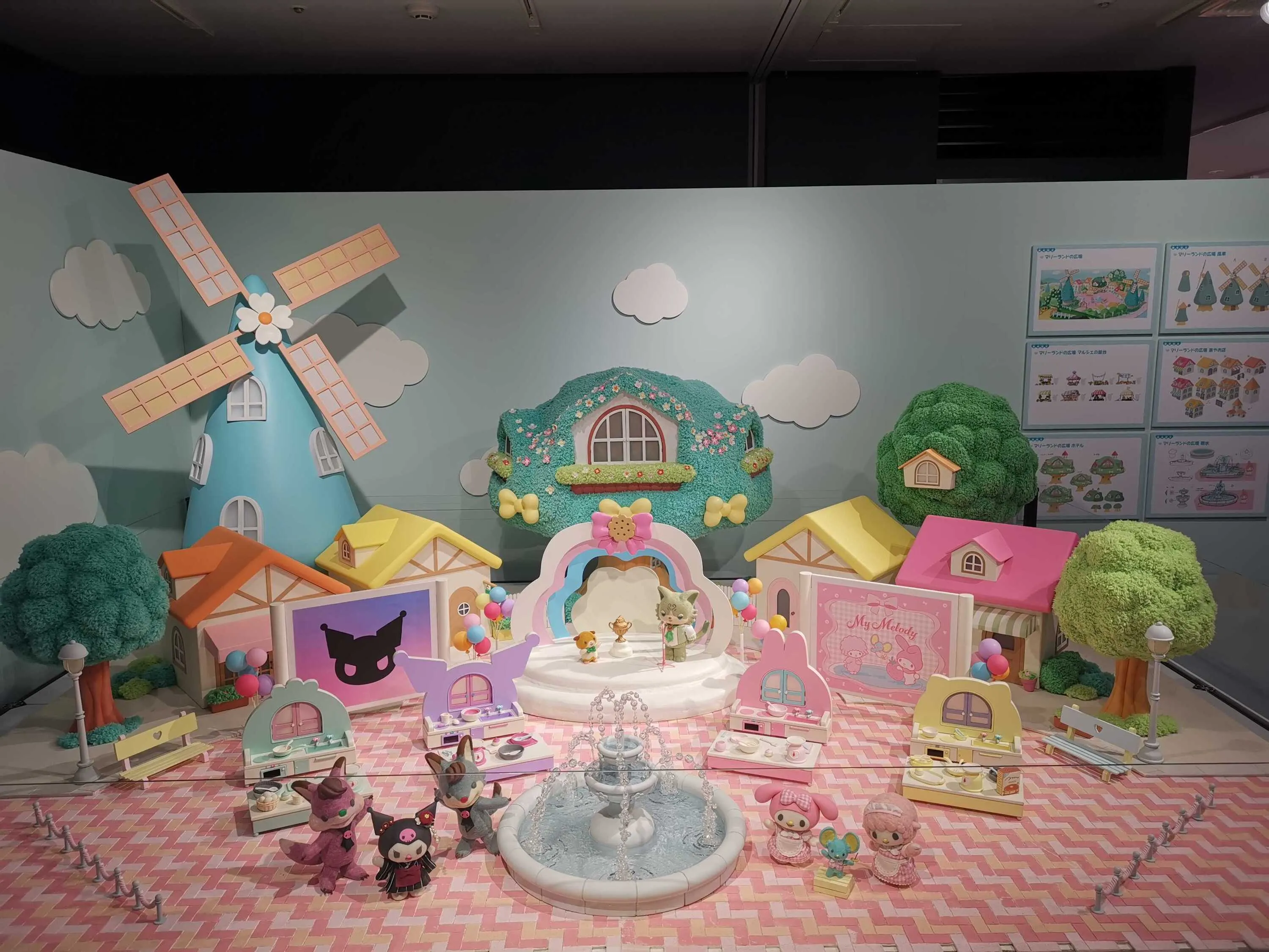 My Melody & Kuromi show diorama
