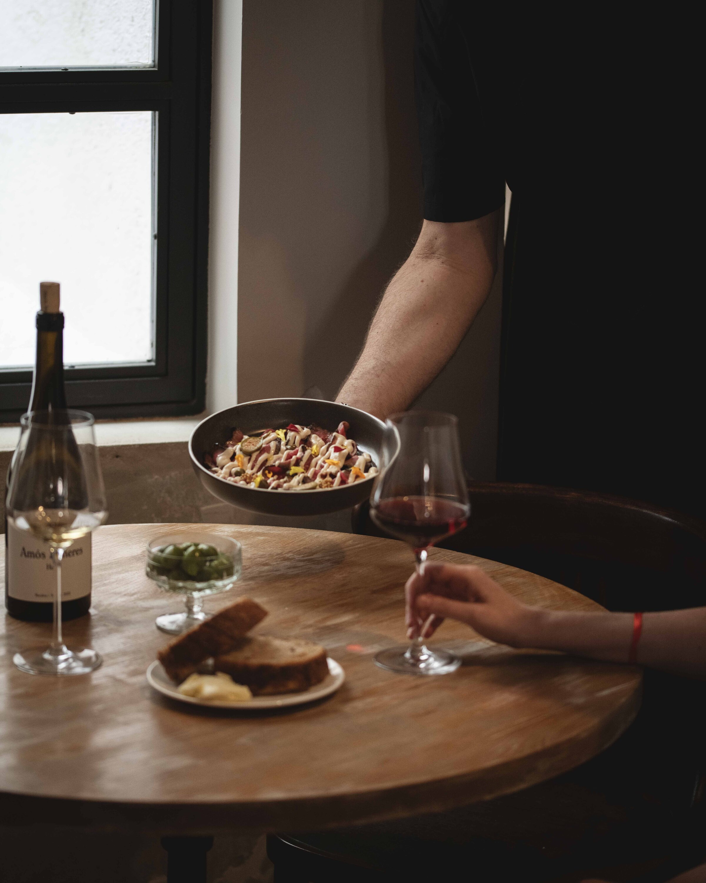 el rincón italiano de vinos naturales en Madrid