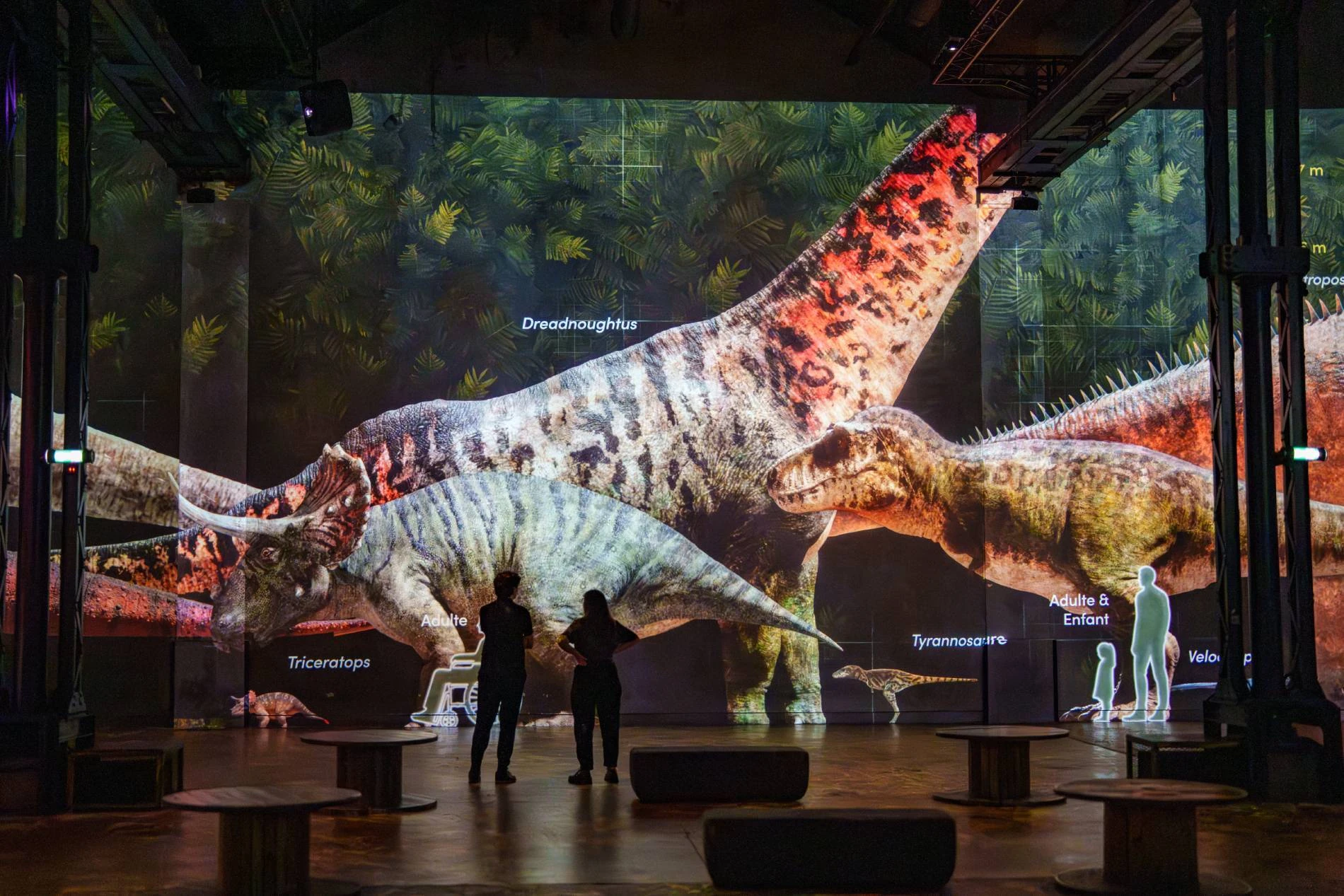 L&rsquo;Atelier des Lumi&egrave;res remonte &agrave; l&rsquo;&egrave;re des dinosaures avec une nouvelle exp&eacute;rience immersive
