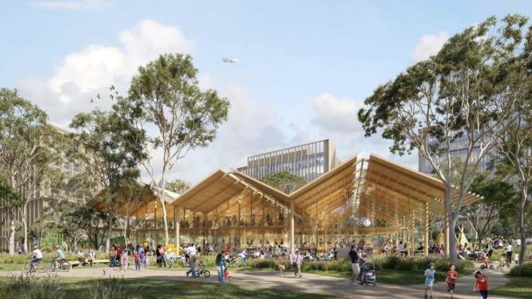 Bradfield City Centre buildings