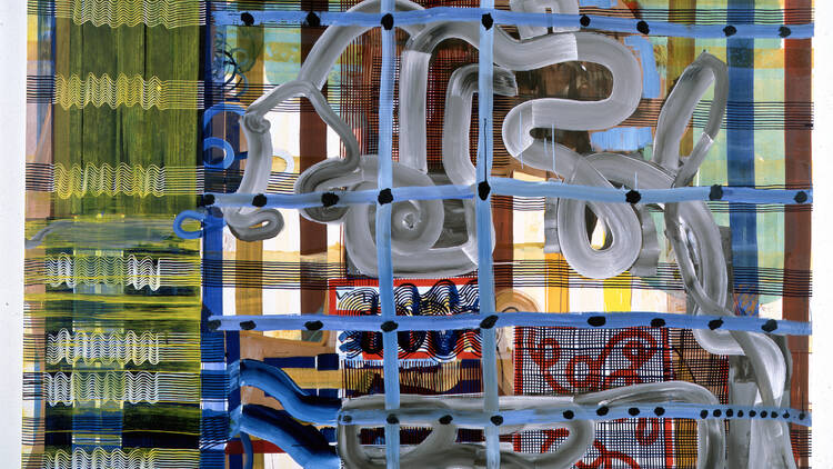 Juan Uslé, Manthis, 1998-1999. Colección Museo Helga de Alvear, Cáceres. © Juan Uslé, VEGAP, Madrid, 2025