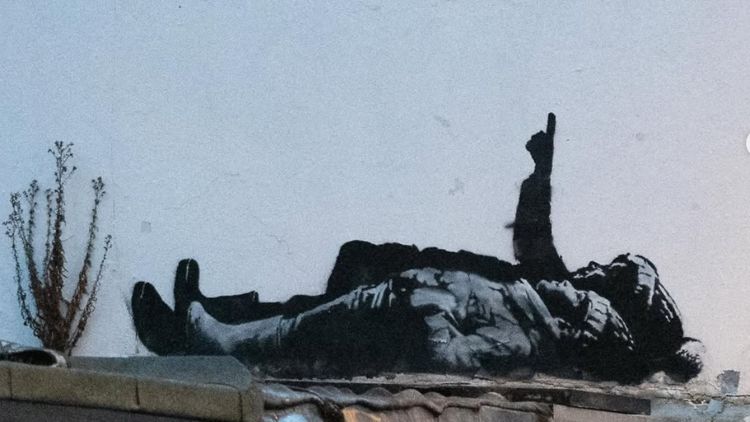 Banksy mural Bayswater December 2025