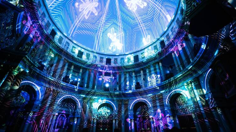 Enlightenment immersive show at  McEwan Hall Edinburgh