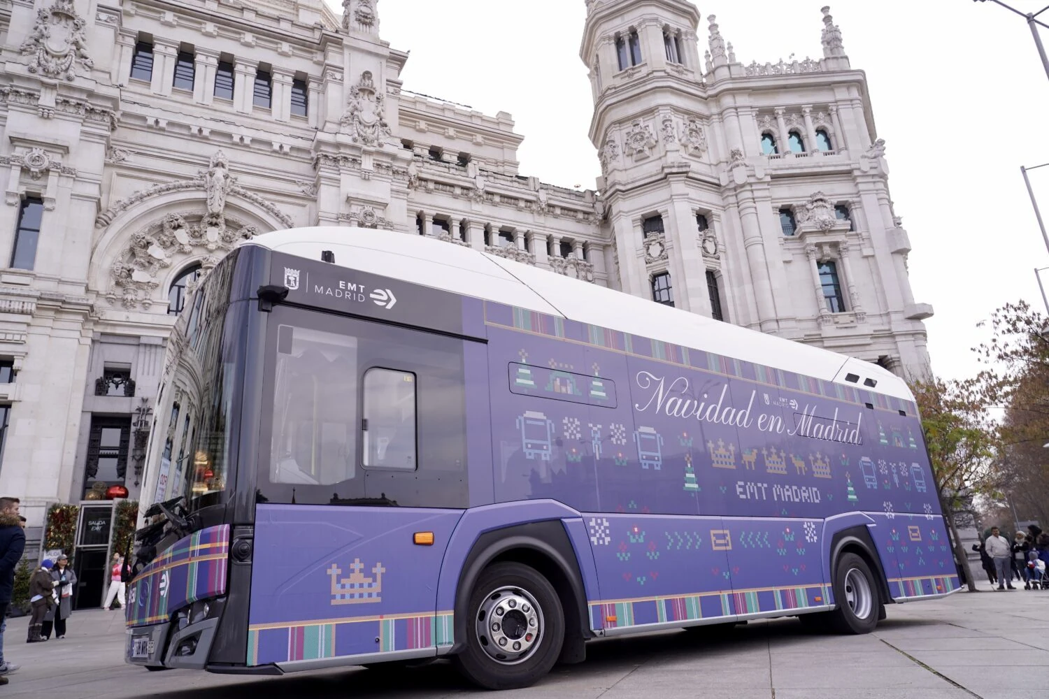 Bus de la Navidad. Ayuntamiento de Madrid