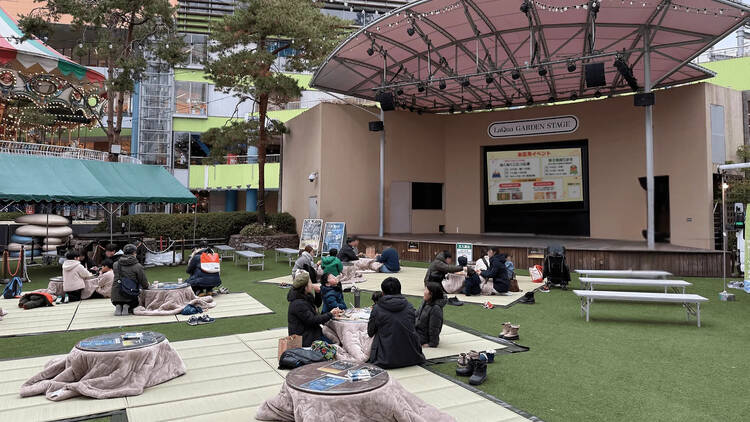 東京ドームシティのお正月