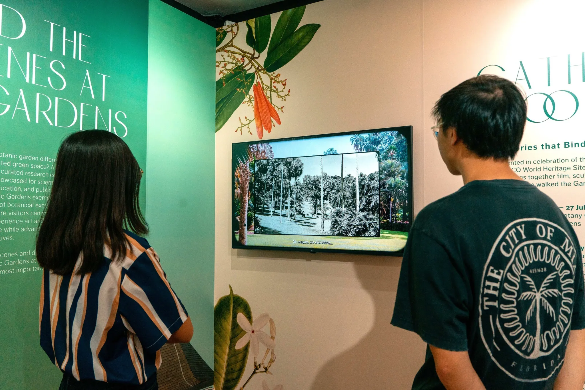 Planting Memories exhibition at Singapore Botanic Gardens