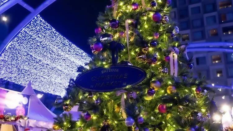 Go to the Shibuya Christmas Market  