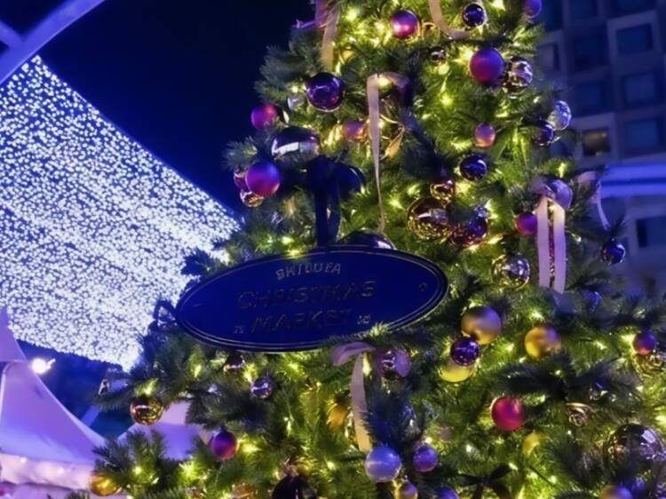 Go to the Shibuya Christmas Market  