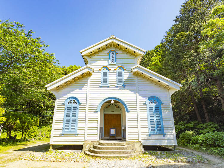 Explore a village built by covert believers