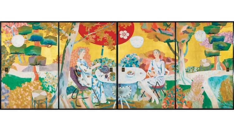 モダンなときめき―智積院襖絵の魅力―